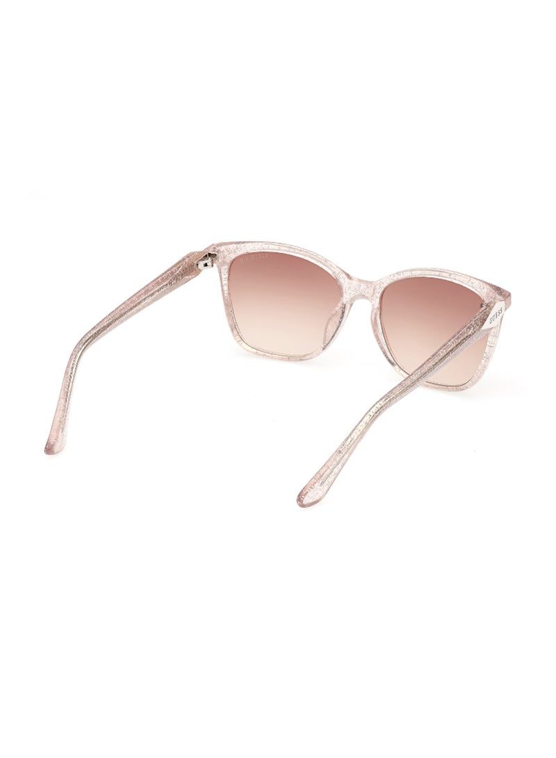 GUESS Women's Cat Eye Shape Eyeglass Frames - GU297805955 - Lens Size: 55 Mm - Beige - Image 5