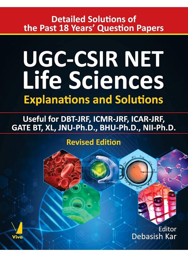 null - UGC-CSIR NET Life Sciences - Revised Edition - Explanations and Solutions by Debasish Kar - Image 1
