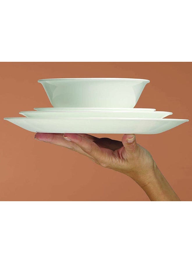 Corelle طقم أدوات الطعام من زجاج فيتريل 16 قطعة رمال وسماء  - Image 2