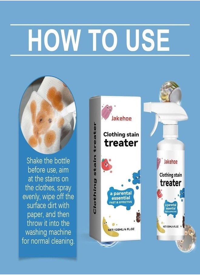 Jakehoe Stain Removal Spray, Clean & Soft Fragrance, Clothes Care  - Image 4