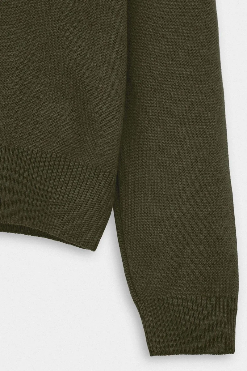 Giesto Olive Green GIESTO Men's Cotton Sweater for Men | Best Price UAE