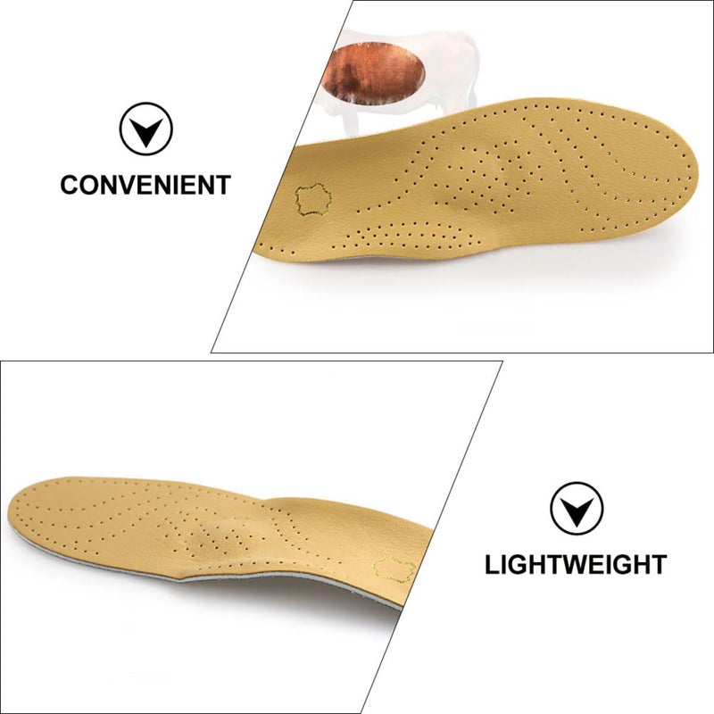 Latex Arch Support Insoles For Flat Feet Breathable Non Slip Cushion Size 37 38 - Image 5