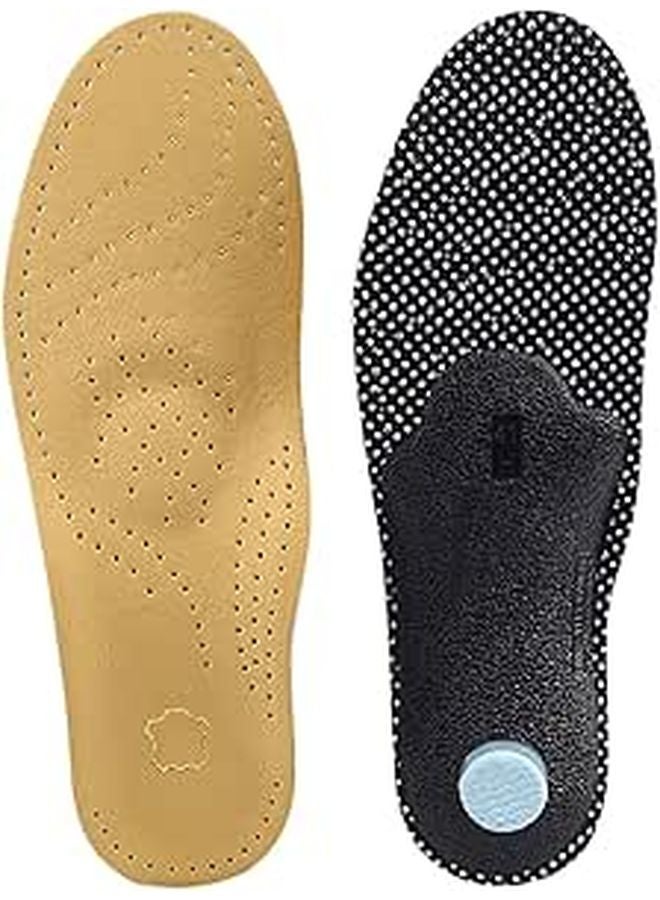 Latex Arch Support Insoles For Flat Feet Breathable Non Slip Cushion Size 37 38 - Image 1