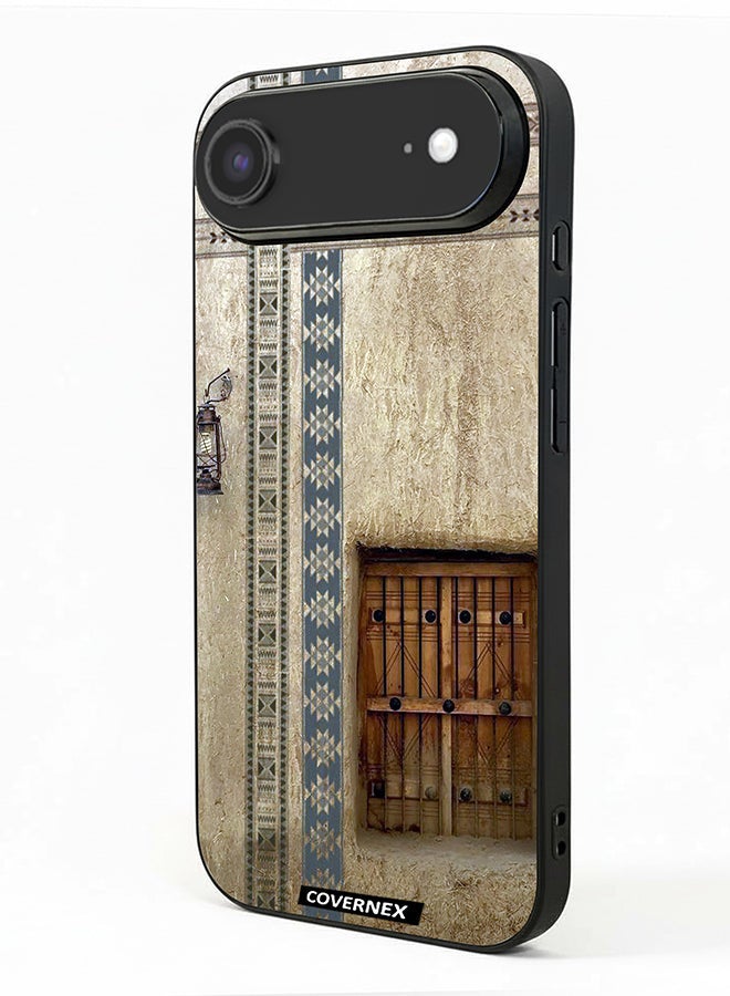 Covernex Apple iPhone 17 Air Protective Case Cover Printed Featuring Traditional Mud Architecture - Image 1