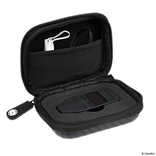 CamKix Protective Case for Trezor One Bitcoin/Cryptocurrency Wallet Including USB Strap for Transport, Power and Data Transfer - Durable Nylon Hardshell Case with Mesh Pocket - Light, Secure - Image 2