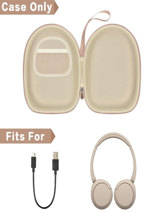 casmilee Headphone Case Compatible with Sony WH-CH520/ WH-CH720N/ WH-1000XM4/ for JBL Tune 720BT/ 510BT Wireless Headphones Bluetooth On-Ear, Over Ear Noise Cancelling Earphone Bag- Yellow (Box Only) - Image 2