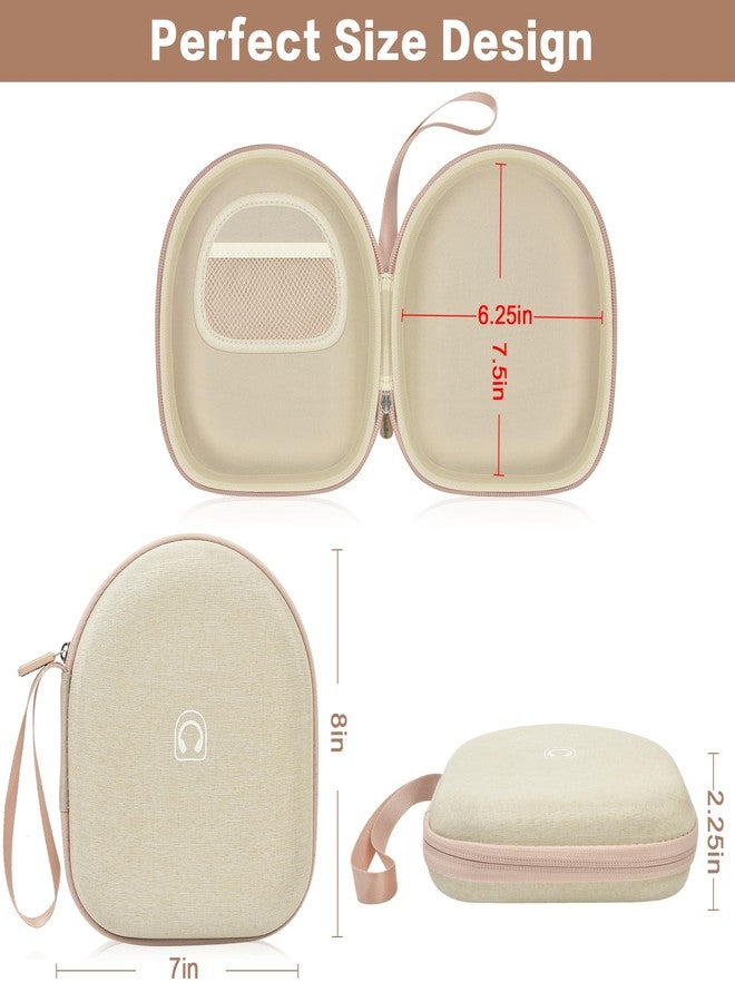 casmilee Headphone Case Compatible with Sony WH-CH520/ WH-CH720N/ WH-1000XM4/ for JBL Tune 720BT/ 510BT Wireless Headphones Bluetooth On-Ear, Over Ear Noise Cancelling Earphone Bag- Yellow (Box Only) - Image 3