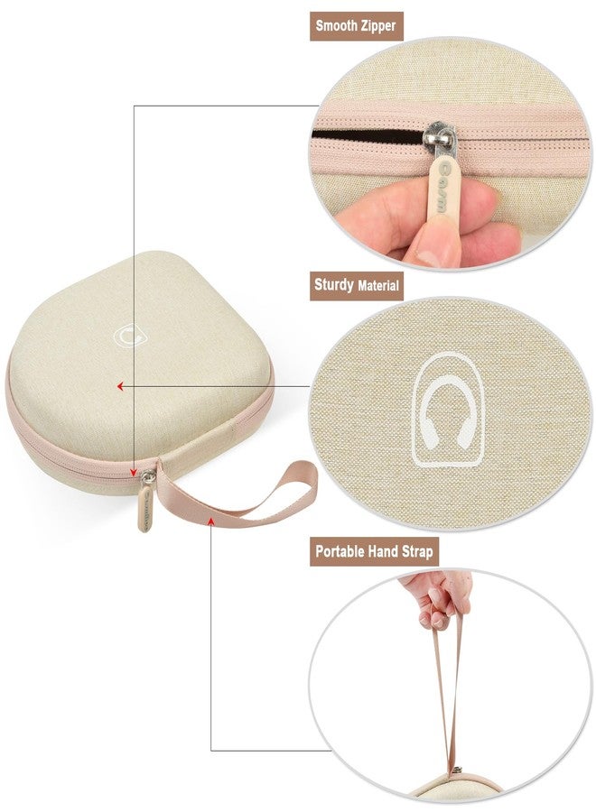 casmilee Headphone Case Compatible with Sony WH-CH520/ WH-CH720N/ WH-1000XM4/ for JBL Tune 720BT/ 510BT Wireless Headphones Bluetooth On-Ear, Over Ear Noise Cancelling Earphone Bag- Yellow (Box Only) - Image 4
