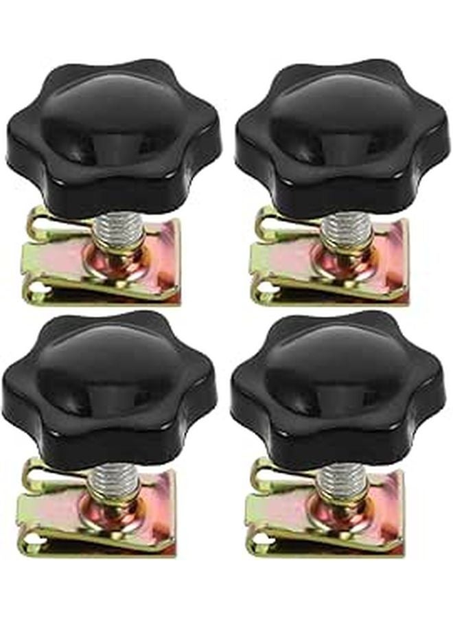 Motorcycle Saddlebag Mounting Bolts Set Of 4 Anti Theft Fasteners Easy Installation - Image 1