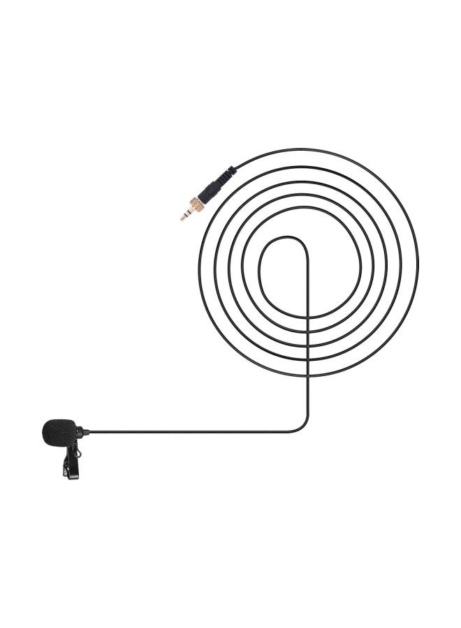 NIBEMINENT CVM-M-O1 Omnidirectional Microphone Input Line Cable For Sennheiser Wireless Microphones Black - Image 1