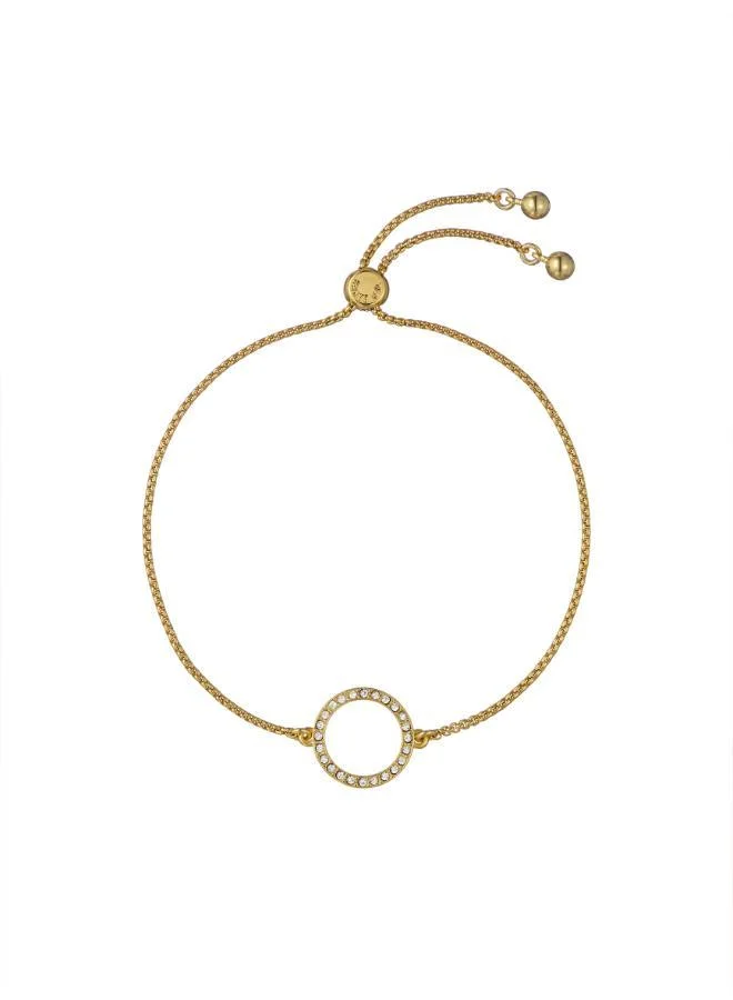 تيد بيكر Hela Crystal Hoop Adjustable Bracelet