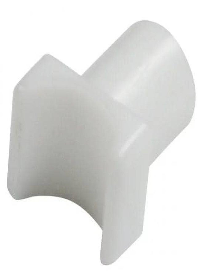 eOnekart White Nylon Seat Rail Glide for Fixed Arm Wheelchair | Inner Seat Rail Runner Slider Guide Clip | 1/2" (2 Small) - Image 5