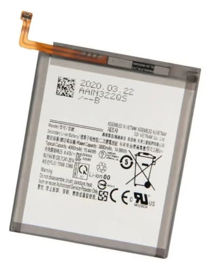 MUNTAQI Replacement Internal Premium Battery Compatible with Samsung Galaxy A25 | High-Capacity Durable Power Cell for Extended Battery Life | Reliable Internal Battery with Advanced Safety Features | Easy DIY Installation | Black | Genuine Quality Spare Part - Image 3