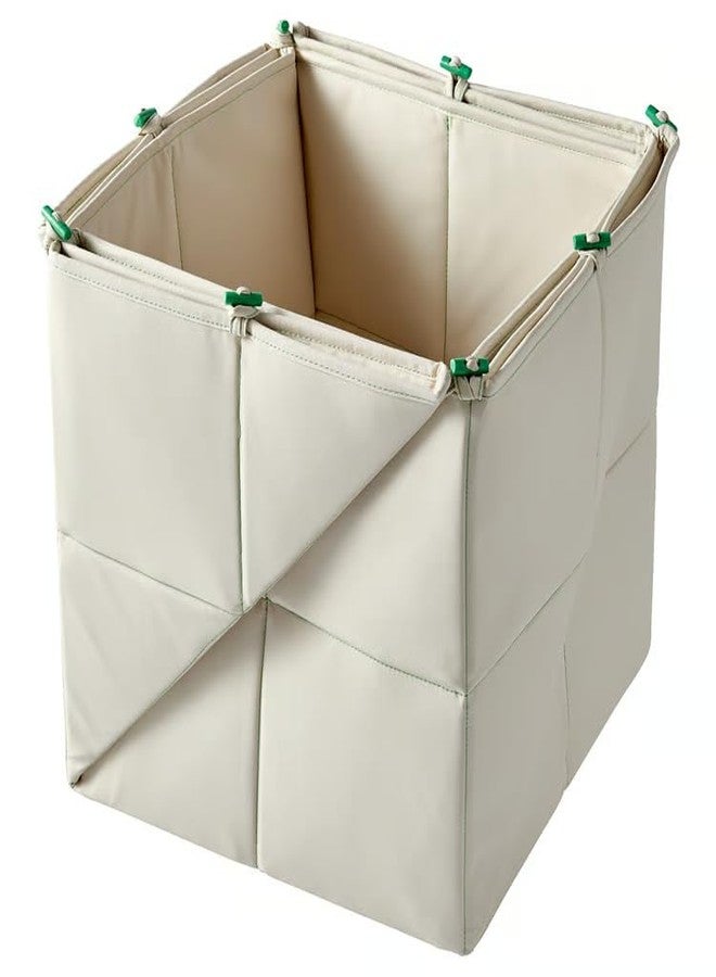 stoRk GREJSIMOJS, 100% Recycled Polyester, 41x41 cm, for Ages 3 and Above (Mat/storage box, foldable/beige) - Image 3