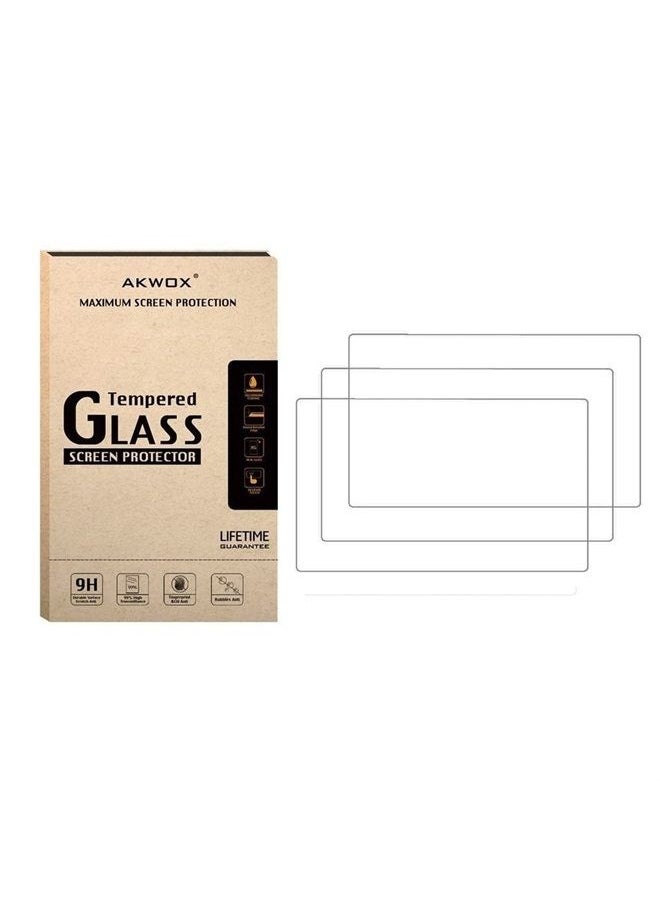 AKWOX - (Pack of 3) Tempered Glass Screen Protector for Canon EOS 5D MK IV Mark 4, [0.3mm 2.5D High Definition 9H] Optical LCD Premium Protective Cover - Image 1