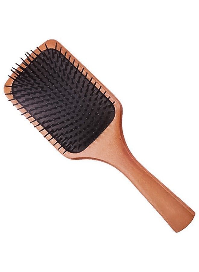 Eco-Friendly Bamboo Hair Brush for Women & Men, Beard Brush- The Ideal Detangling Brush for Curly Hair, Beard Grooming, and Daily Styling  - Image 1