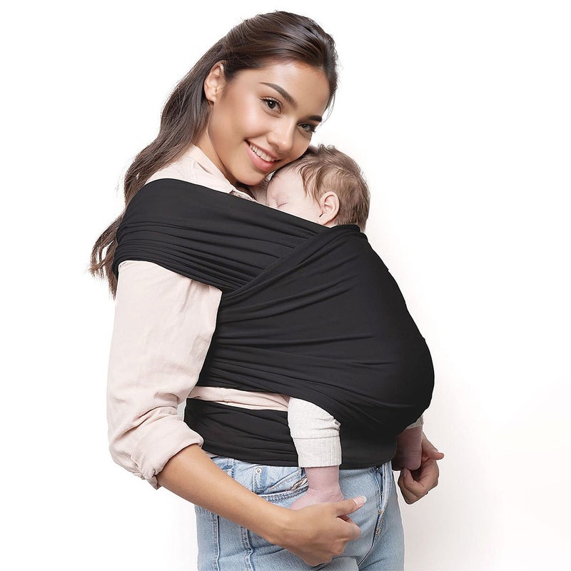 Baby Scarf Front-hugging Wrapping Backpack Multi-functional Backpack Trade Cross-border Supply Maternal and Infant Travel Supplies(Black) - Image 1