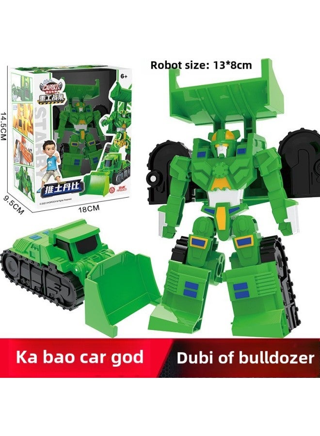 Kabao Car God Reload Return Fire King Driver Elite Edition Children's Classic Transforming Robot Boy Toy-Color:Youth Edition  2 Deformations  - Image 1