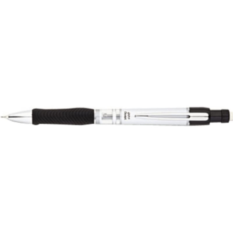 Pentel® Quick Dock™ Mechanical Pencil, 0.5 mm, Silver/Black Barrel - Image 3