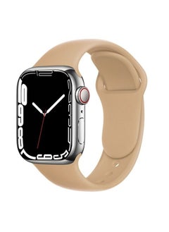 Apple Watch Band 41mm Soft Silicone Sport Band Replacement Wrist Strap Compatible for iWatch Apple Watch Series 7 Nike+,Sport,Edition