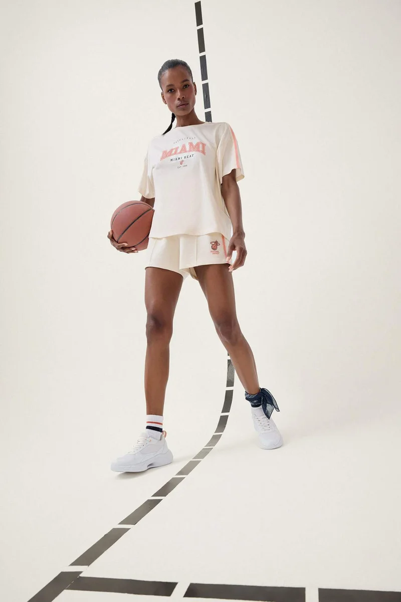 DeFacto DeFactoFit NBA Miami Heat Standard Fit Shorts