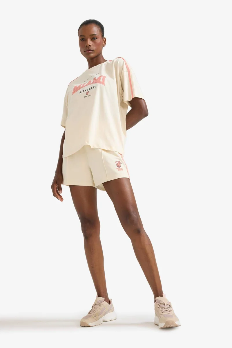 DeFacto DeFactoFit NBA Miami Heat Standard Fit Shorts