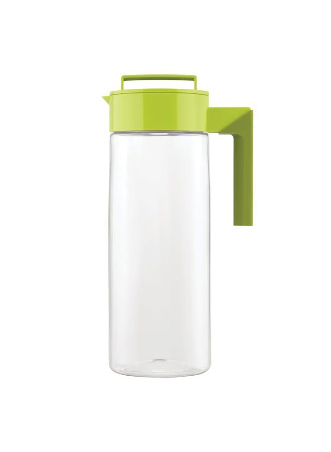 Takeya Patented and Airtight Pitcher Made in the USA, BPA Free Food Grade Tritan Plastic, 2 qt, Avocado - Image 2