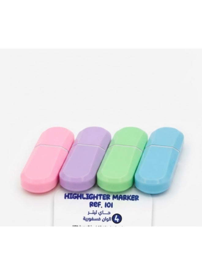 Prima Highlighter - 4 Pcs - Image 2