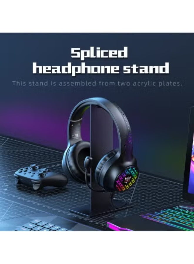 ELTRAZONE TZ5006 5-in-1 Wired RGB Mechanical Gaming Combo Set - Keyboard, Mouse, Headset, Stand, Mouse Pad, Black - Image 2