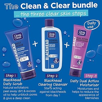 Clean & Clear Clean Clear Blackhead Clearing Daily Scrub 150 ml - Image 5