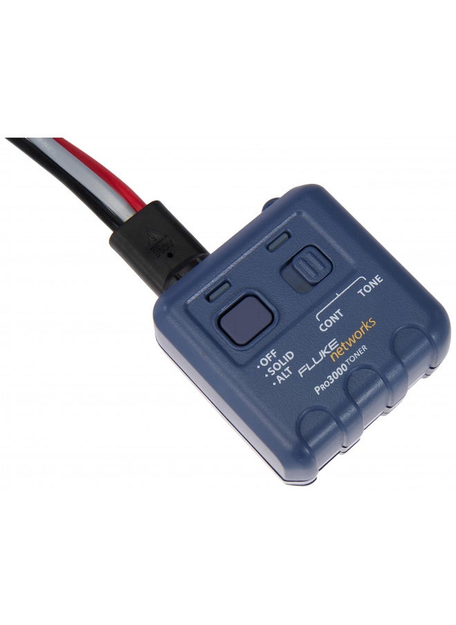 Fluke Networks Fluke Networks 26200900 Pro3000 Tone Generator with ABN Clips and RJ11 Plug  - Image 3