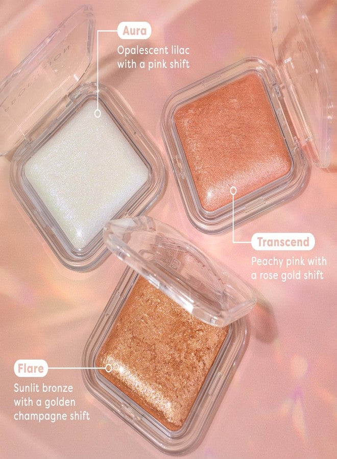 Profusion Cosmetics Holo Beam Holographic Highlighter, Intense Color Shifting Glitter with Buildable Glow for Festival Looks (Transcend, 1) - Image 5