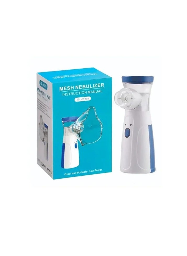 Shopping Point - Portable Nebulizer Mini Vaporizers Machine Handheld Atomizers for Adults and Children Travel Nebulizer Steam Inhalator - Image 1