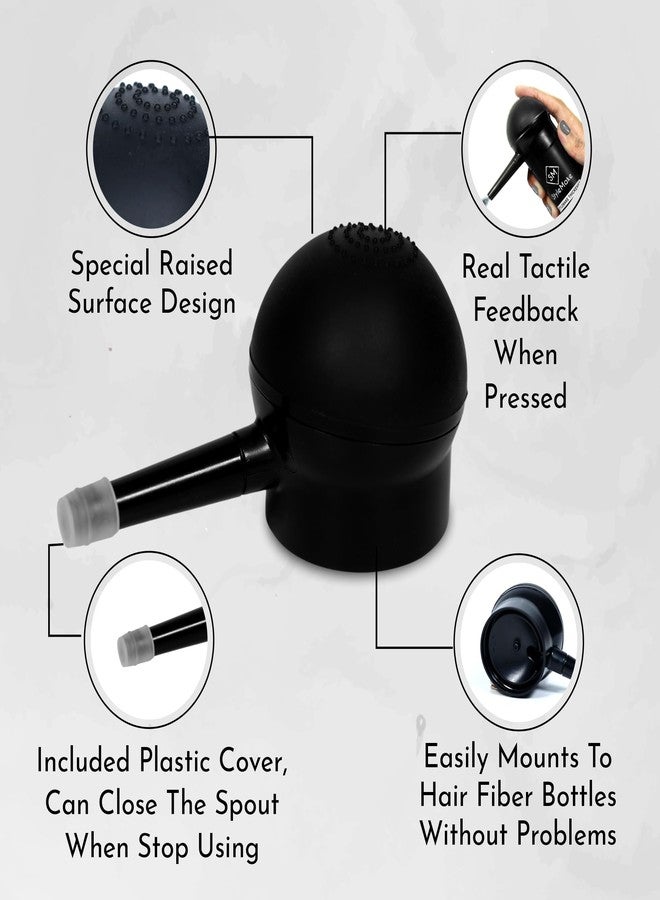 STYLEMAKE Hair Fiber Applicator Pump For Thin & Fine Hair Instanty Transform | Precise And Accurate Application For Men & Women With Applicator | (Does Not Include Thickener),28 Grams - Image 4