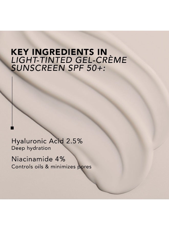 Dermaelle UV Defense SPF 50 Light Tint Gel-Cream Sunscreen -  60ml - Image 2