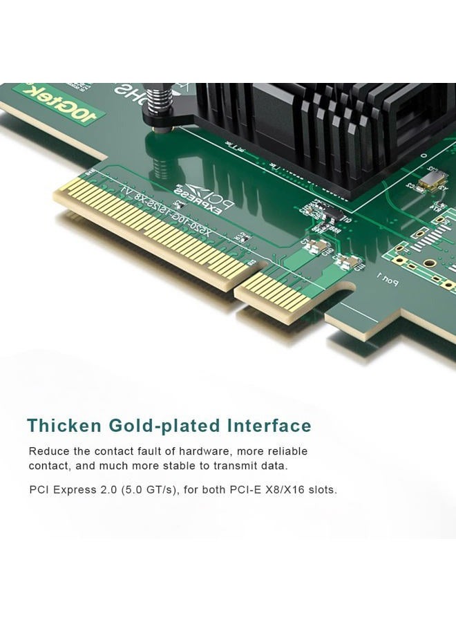 ipolex for Intel X520-DA1, 10GbE Converged Network Adapter(NIC), 82599ES Chipset, PCI-E X8, Single SFP+ Port - Image 5