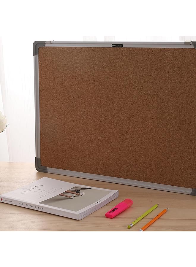 Deli E39053 Cork Board 24 Inch X 36 Inch Size Yellow - Image 3