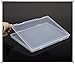 Co-link Co-link Portable A4 File Box Transparent Plastic Box Office Supplies Holder Document Paper Organizers Case PP Storage  - Image 2