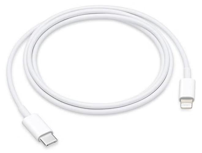 Golau USB-C To Lightning Cable - 1 Meter for Apple iPhone White - Image 1