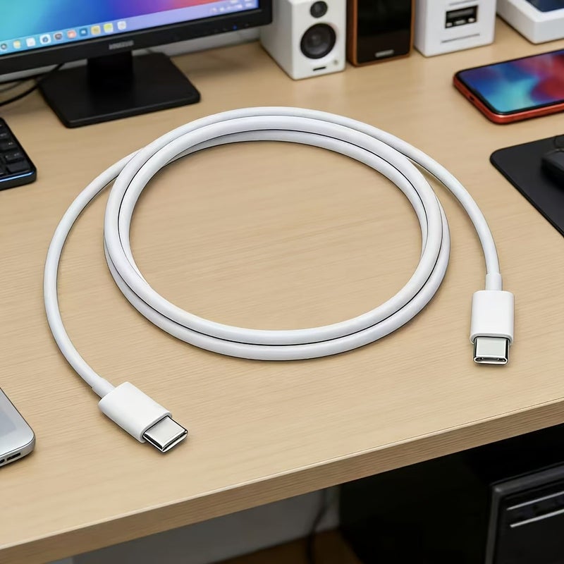 كابل شحن سريع USB C إلى Type-C بقدرة 20 واط (PD) بطول 39.37 بوصة لأجهزة Apple - Image 5