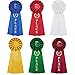 MTLEE Award Ribbon Victory Rosette Set 1st 2nd 3rd 4th 5th 6th Place Multicolored Award Contest Winner Ribbon for Competition Sports Event School Contests 6 Pack6 Pcs - Image 3