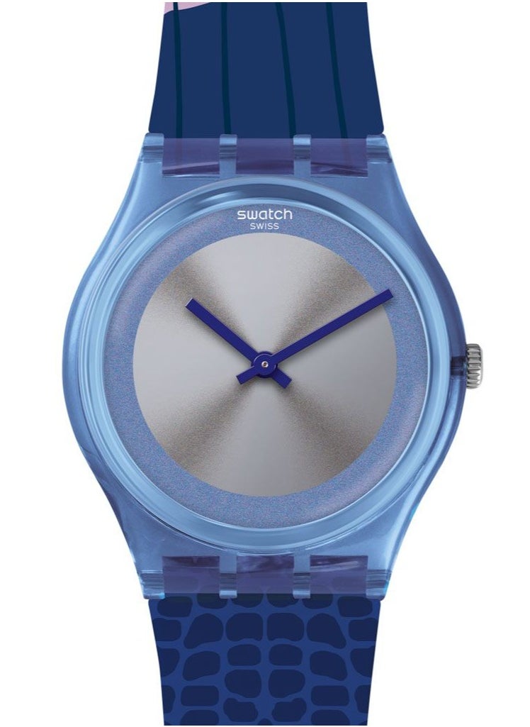 Swatch Unisex Licence To Kill Quartz Movement Water Resistant Wrist Watch - 34 Mm  - Image 1