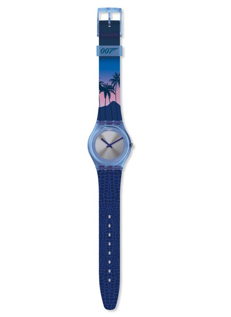 Swatch Unisex Licence To Kill Quartz Movement Water Resistant Wrist Watch - 34 Mm  - Image 2