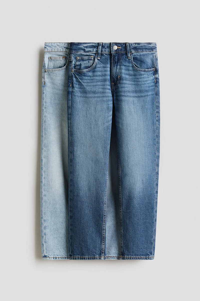 H&M  2-pack Comfort Stretch Relaxed Fit Jeans for Men | Best Price UAE