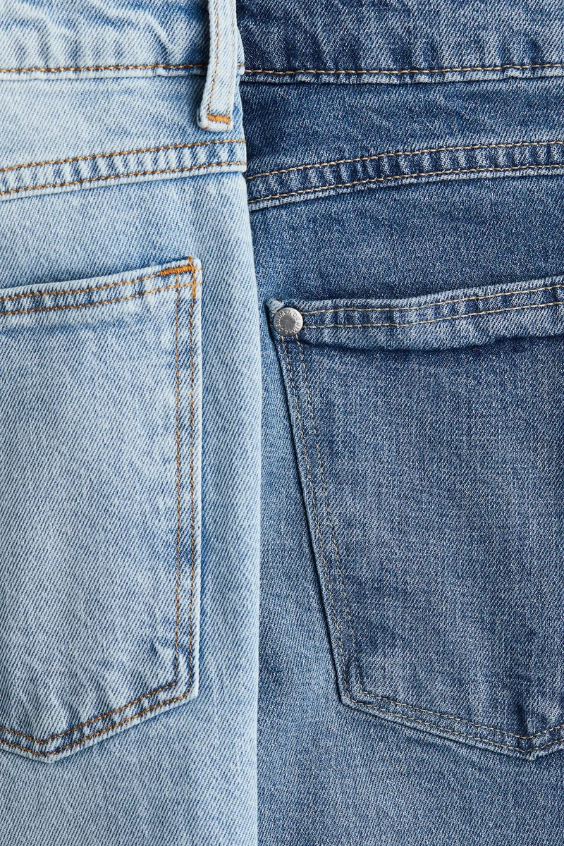 H&M  2-pack Comfort Stretch Relaxed Fit Jeans for Men | Best Price UAE