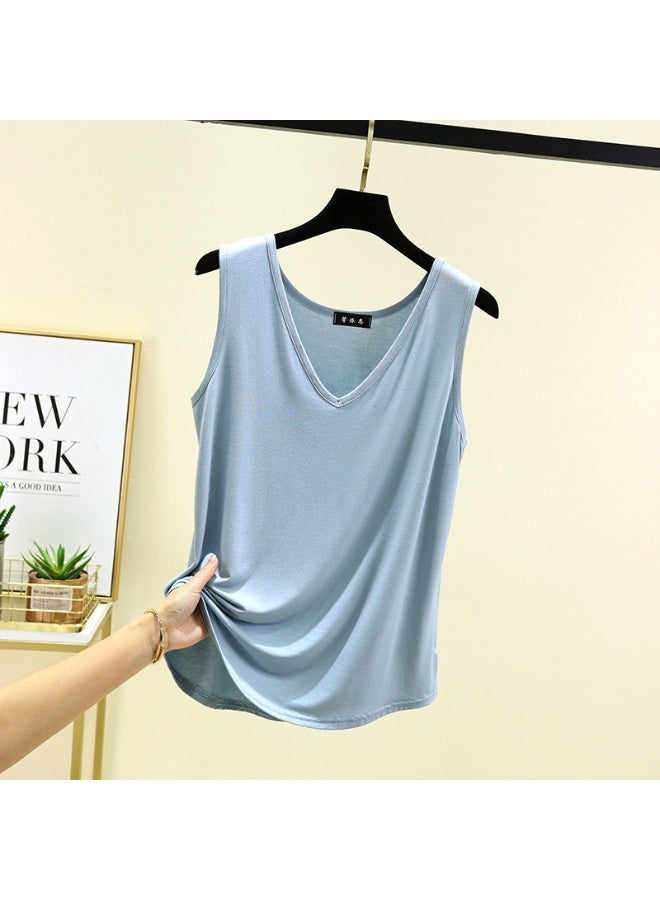 KUYING New Fashion V-neck Tank Top - Image 1