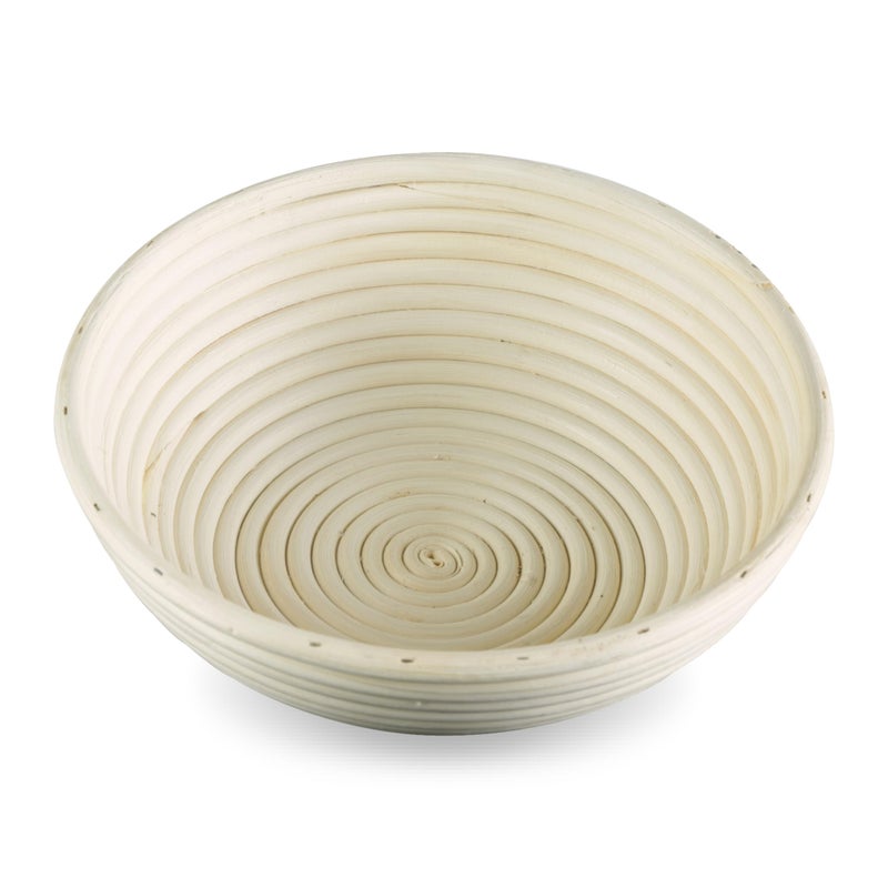 Frieling Frieling Round Proofing Basket Brotform Bread Rising Banneton and Serving Basket 10Inch