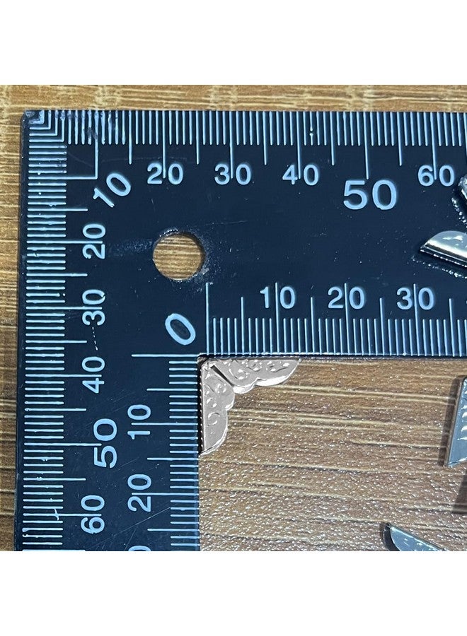 uxcell Metal Book Corner Protectors Edge Cover Guard 15X15X3mm Silver Tone 50pcs - Image 4