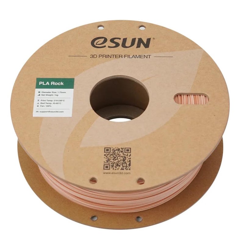 3idea e-Sun PLA-Rock 3D Printing Filament Granite, 1.75mm, Net Weight-1kg Fast Printing High Speed Compatible with FDM 3D Printers - Image 2