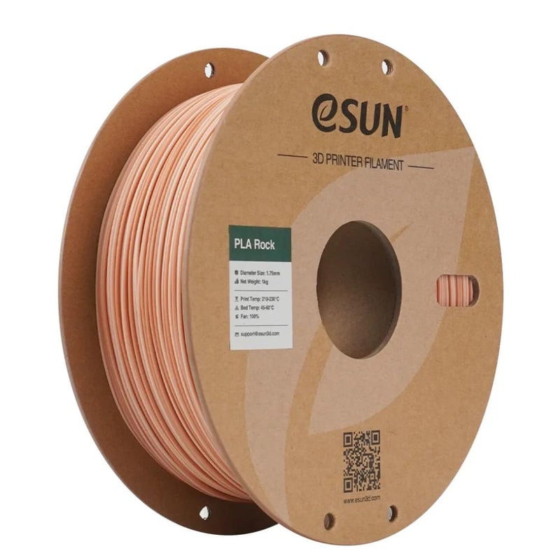 3idea e-Sun PLA-Rock 3D Printing Filament Granite, 1.75mm, Net Weight-1kg Fast Printing High Speed Compatible with FDM 3D Printers - Image 1